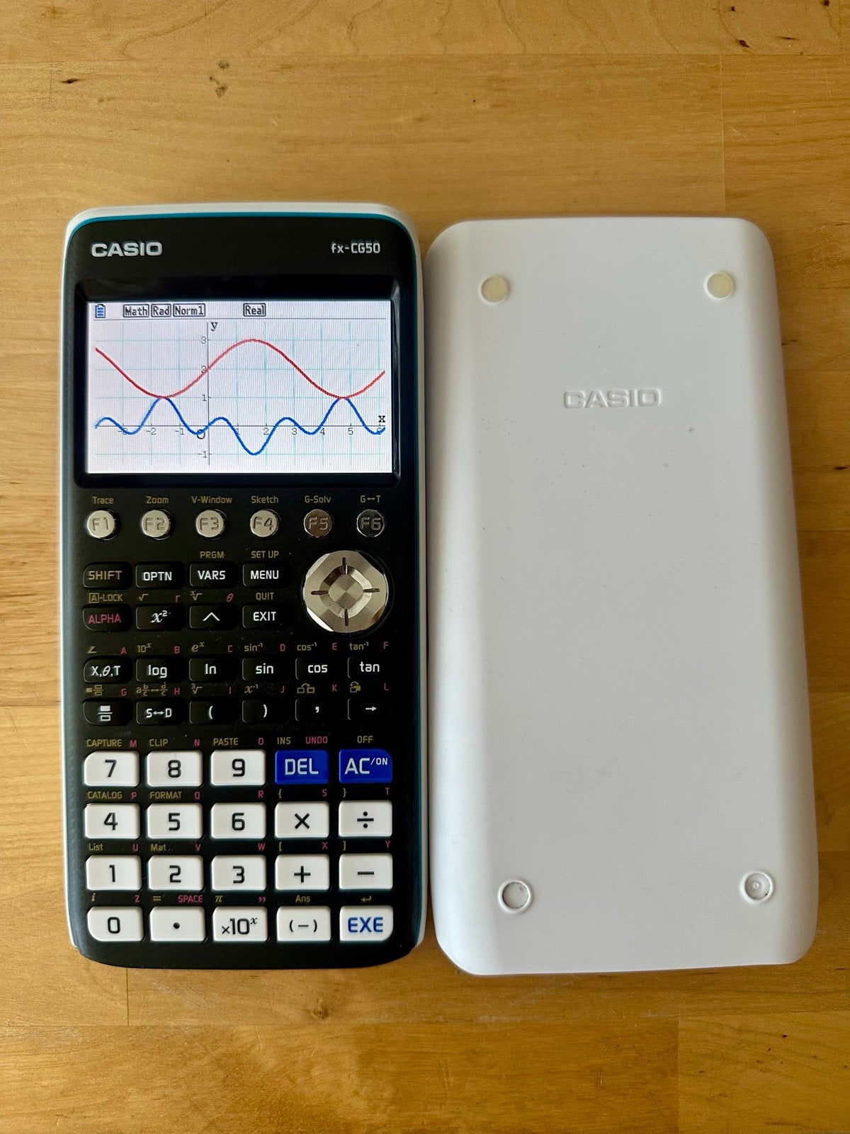 Casio fx-CG50, beste rekenmachine voor het eindexamen!, Ophalen of Verzenden, Grafische rekenmachine