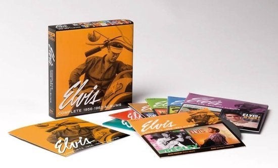 Elvis Presley 1956-1962 acht cd box complete long deleted, Boxset, Pop, Ophalen of Verzenden, Zo goed als nieuw