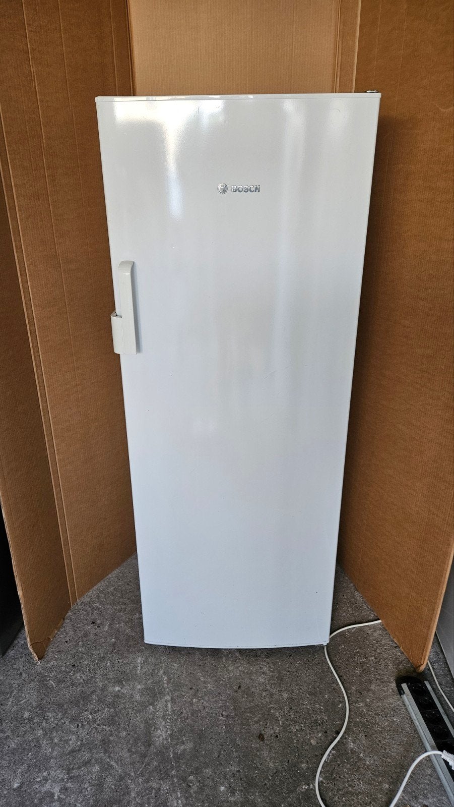 Bosch vrieskast No Frost., Gebruikt, Energieklasse A of zuiniger, 140 tot 160 cm, Ophalen