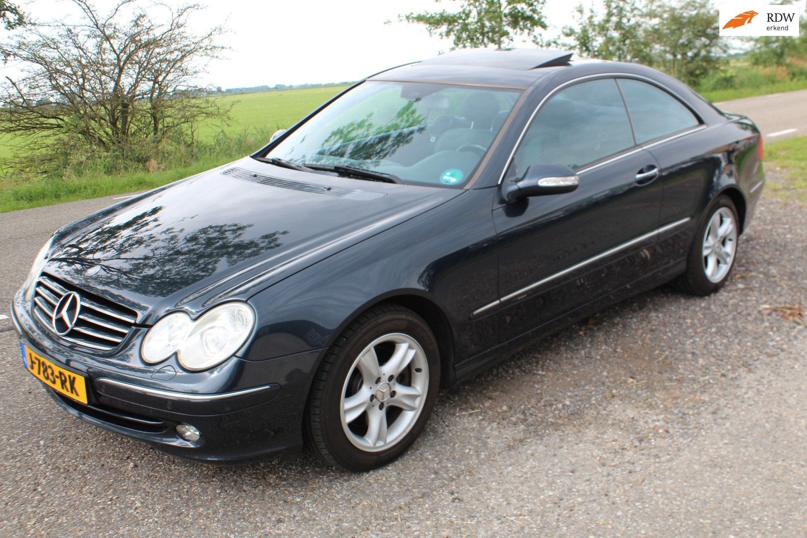 Mercedes-Benz CLK-klasse Coupé 320 Elegance, Automaat, Achterwielaandrijving, Gebruikt, Zwart