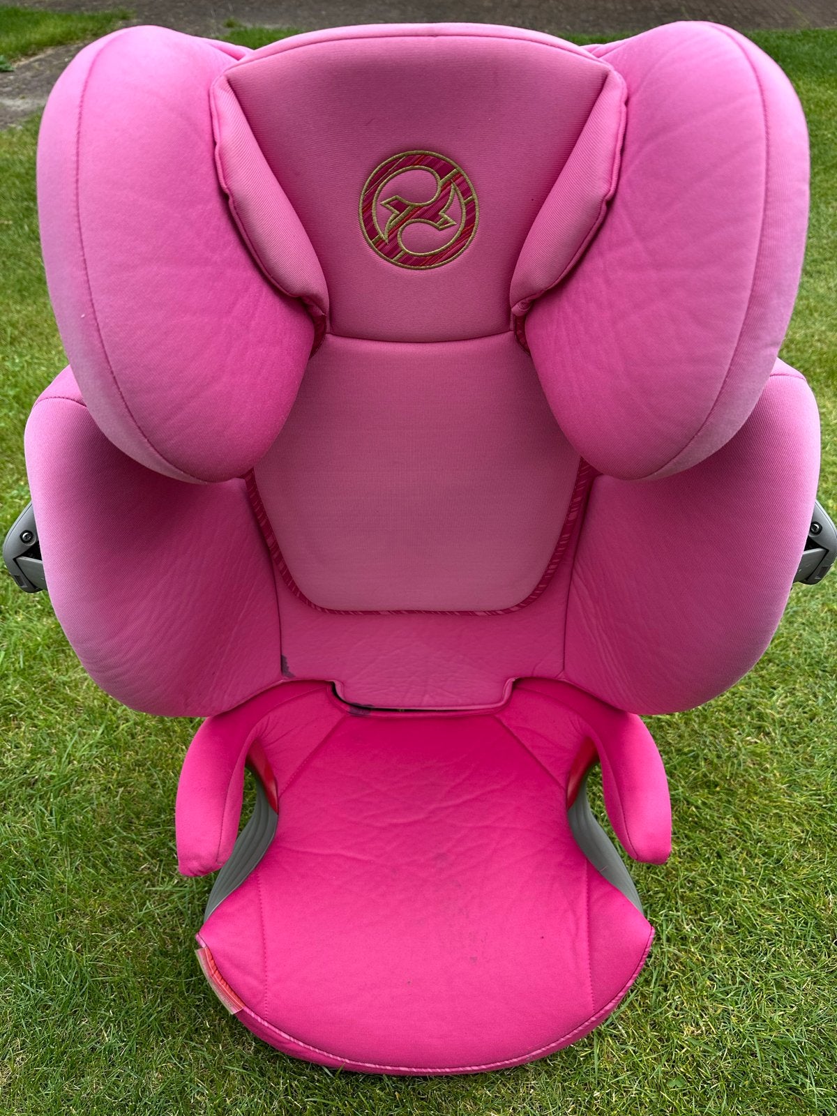 Cybex solution S-Fix roze, Verstelbare rugleuning, Gebruikt, 15 t/m 36 kg, Isofix