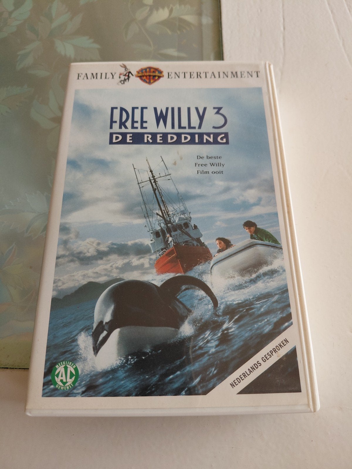 Free Willy 3 De Redding videoband., Cd's en Dvd's, Gebruikt, Alle leeftijden, Ophalen of Verzenden, Kinderprogramma of -film