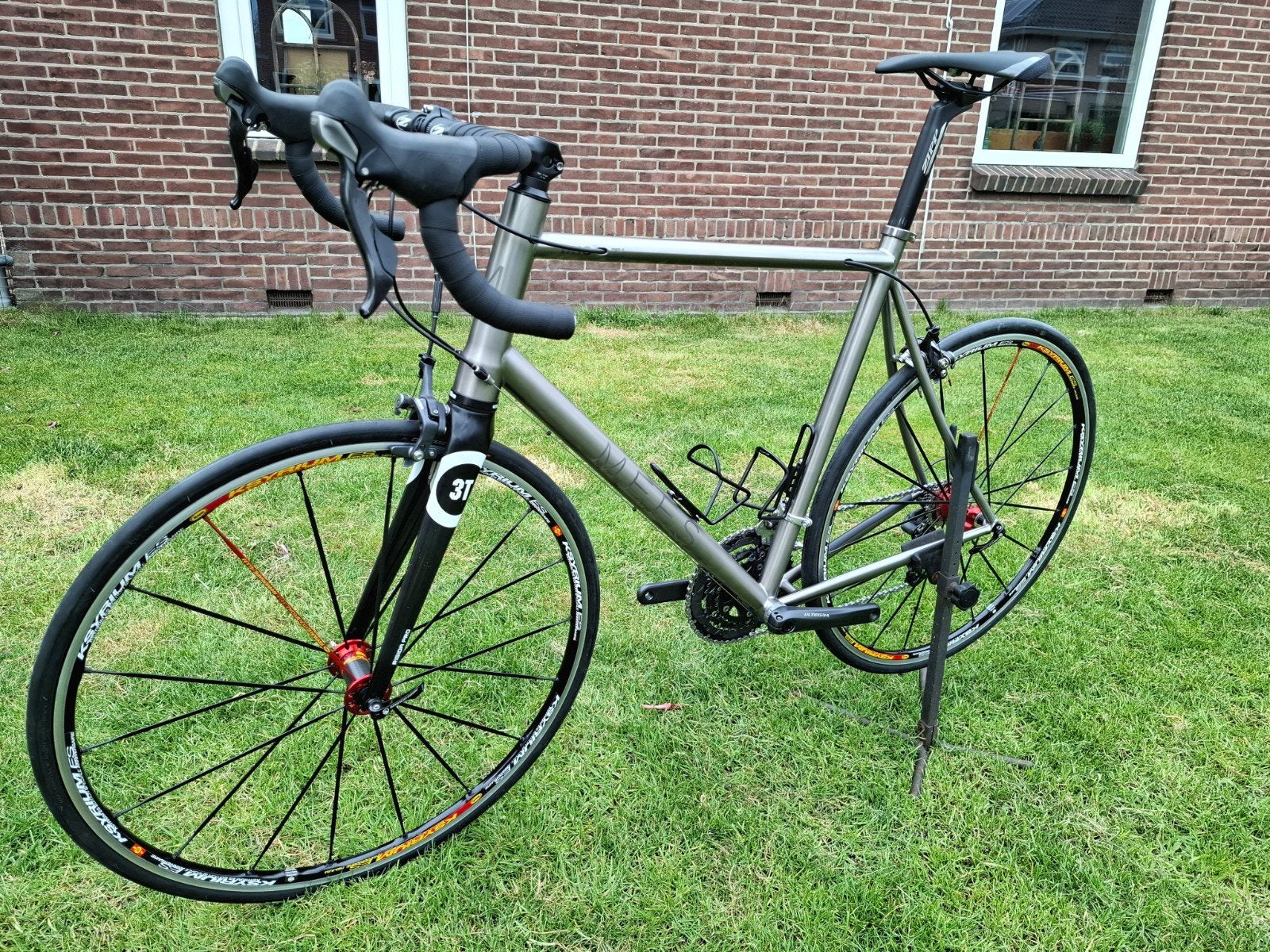 TITANIUM MEES Iris 05 TI Ultegra afgemonteerd 60 cm ZGAN., 28 inch, Ophalen of Verzenden, Zo goed als nieuw, 57 tot 61 cm
