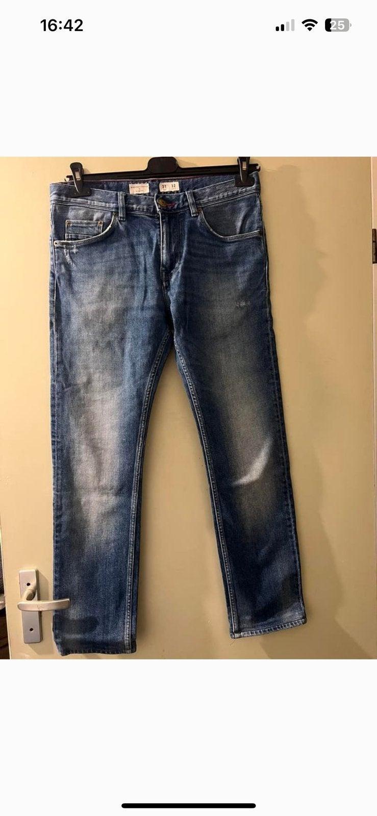 Tommy hilfiger jeans 31, Ophalen of Verzenden, Zo goed als nieuw, Blauw, W32 (confectie 46) of kleiner