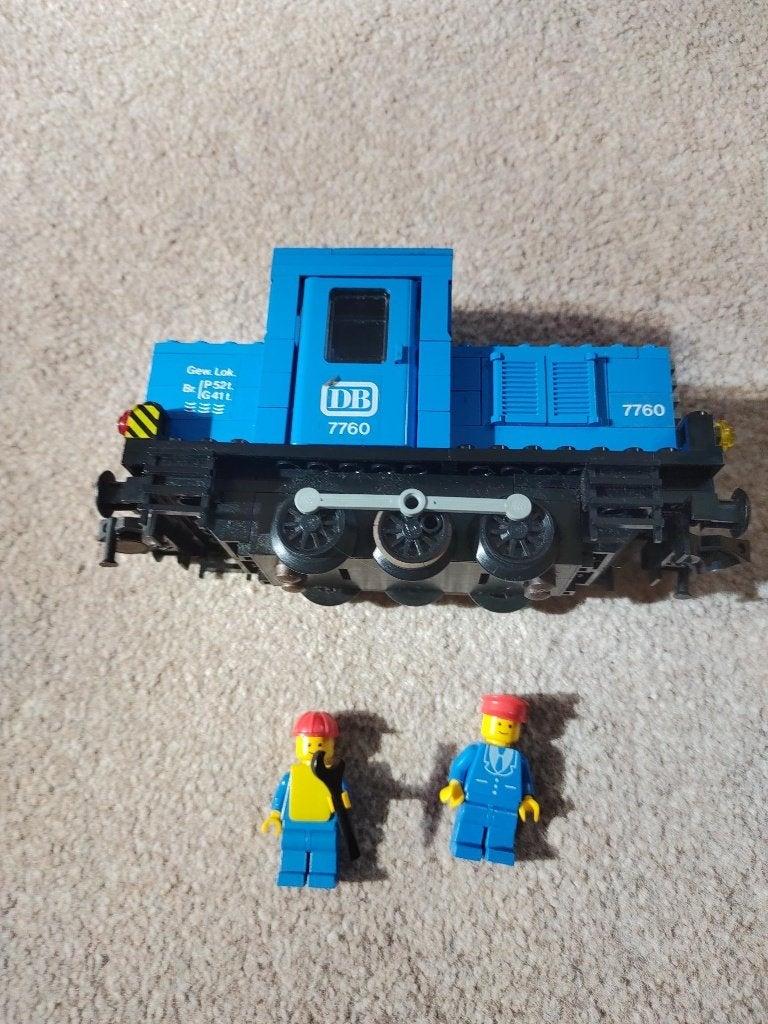 lego  trein set 7760 diesel locomotief., Ophalen, Gebruikt, Overige thema's, Lego