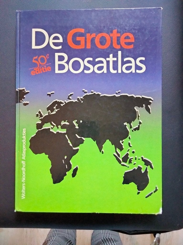 De grote bosatlas - Iconische 50e jubileumeditie uit 1988, Boeken, Gelezen, Bosatlas, Ophalen of Verzenden, 1800 tot 2000