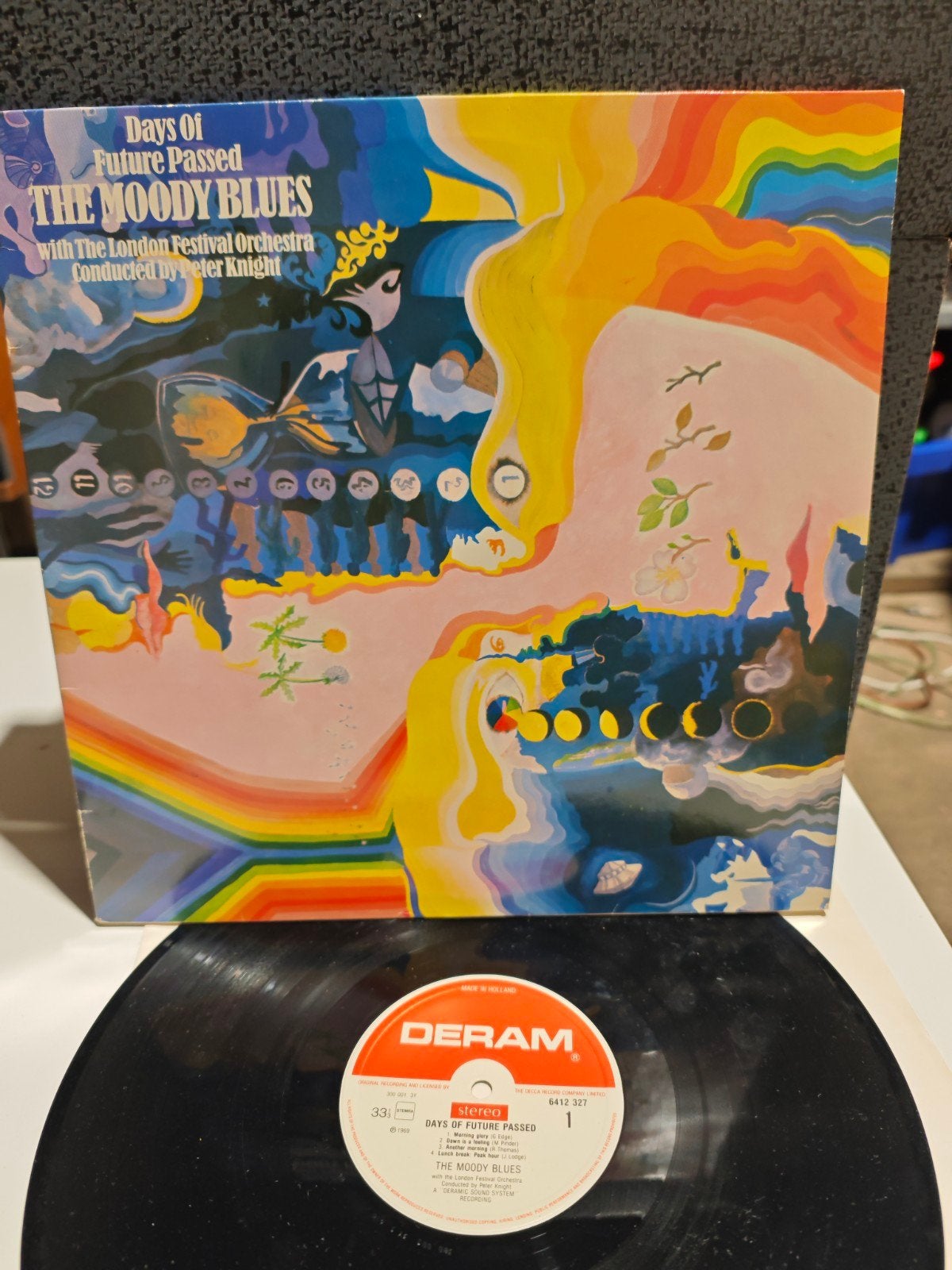 The Moody Blues - days of future passed, Ophalen of Verzenden, Zo goed als nieuw, Overige formaten, Poprock