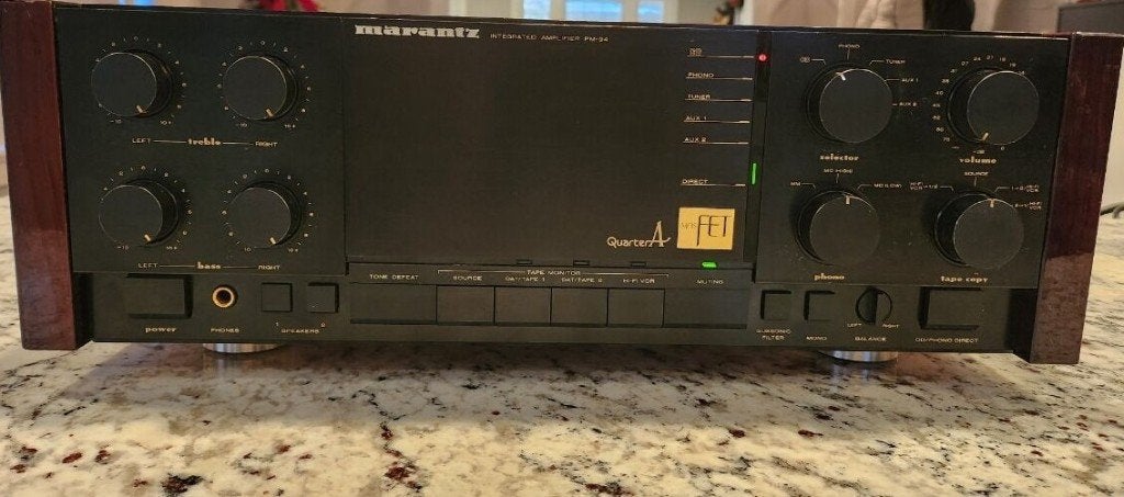 Marantz PM-94 Quarter A Vintage, Audio, Tv en Foto, Zo goed als nieuw, 120 watt of meer, Stereo, Ophalen