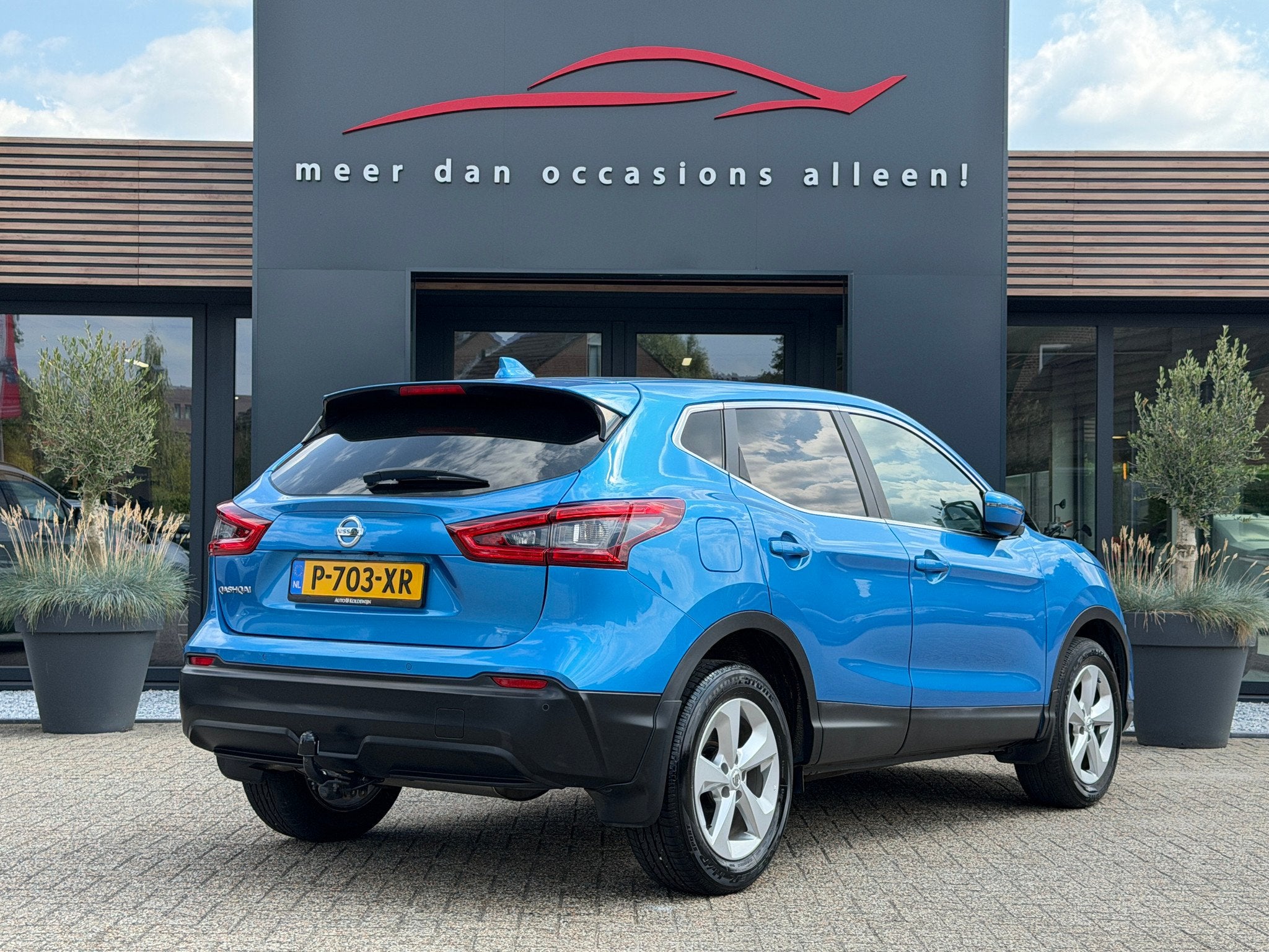 Nissan QASHQAI DIG-T 115 N-Connecta (bj 2018, automaat), Auto's, Nissan, Gebruikt, Euro 6, 4 cilinders, Blauw