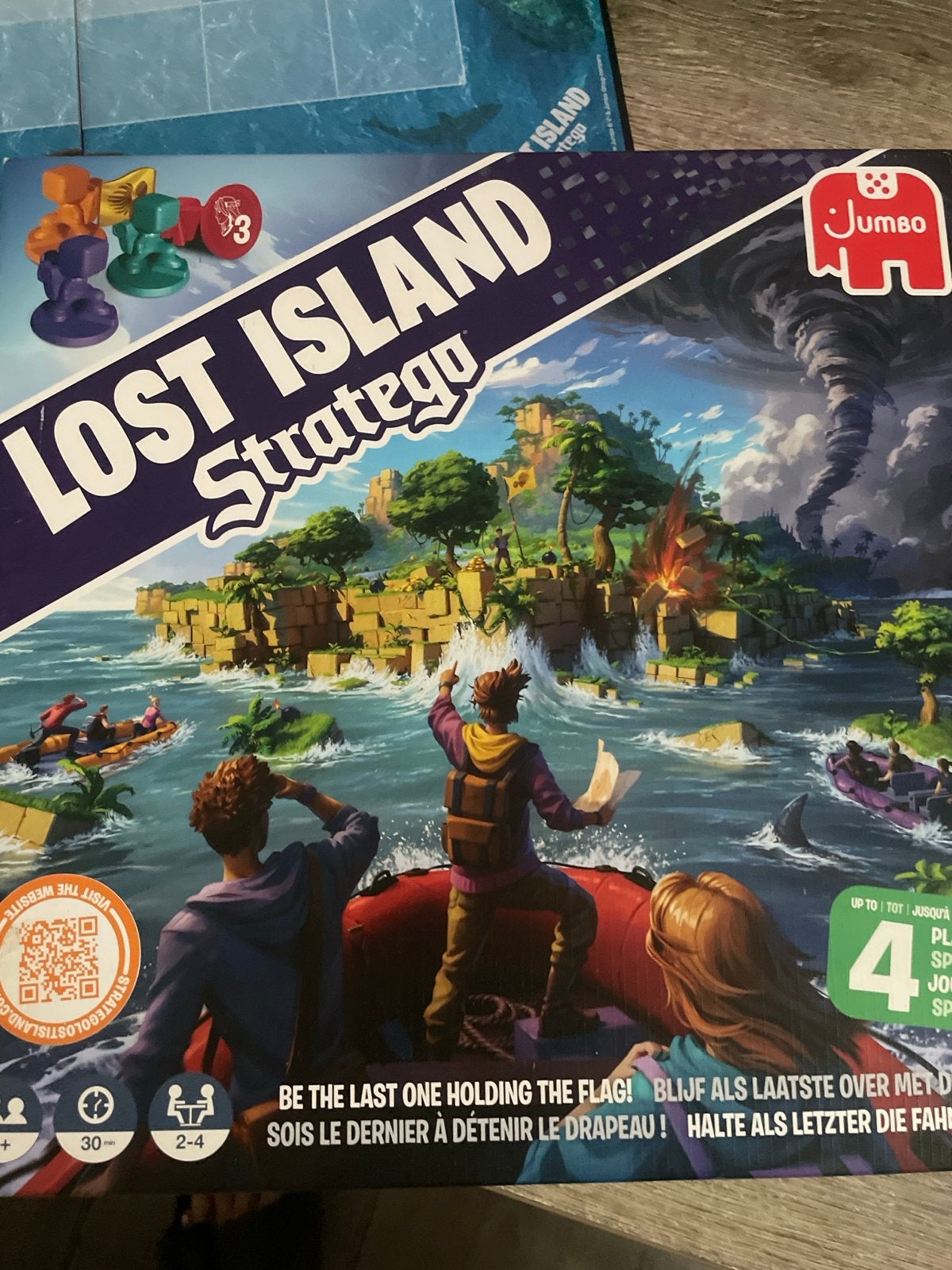 Lost Island Stratego - Spannend bordspel van Jumbo, Drie of vier spelers, Ophalen of Verzenden, Zo goed als nieuw