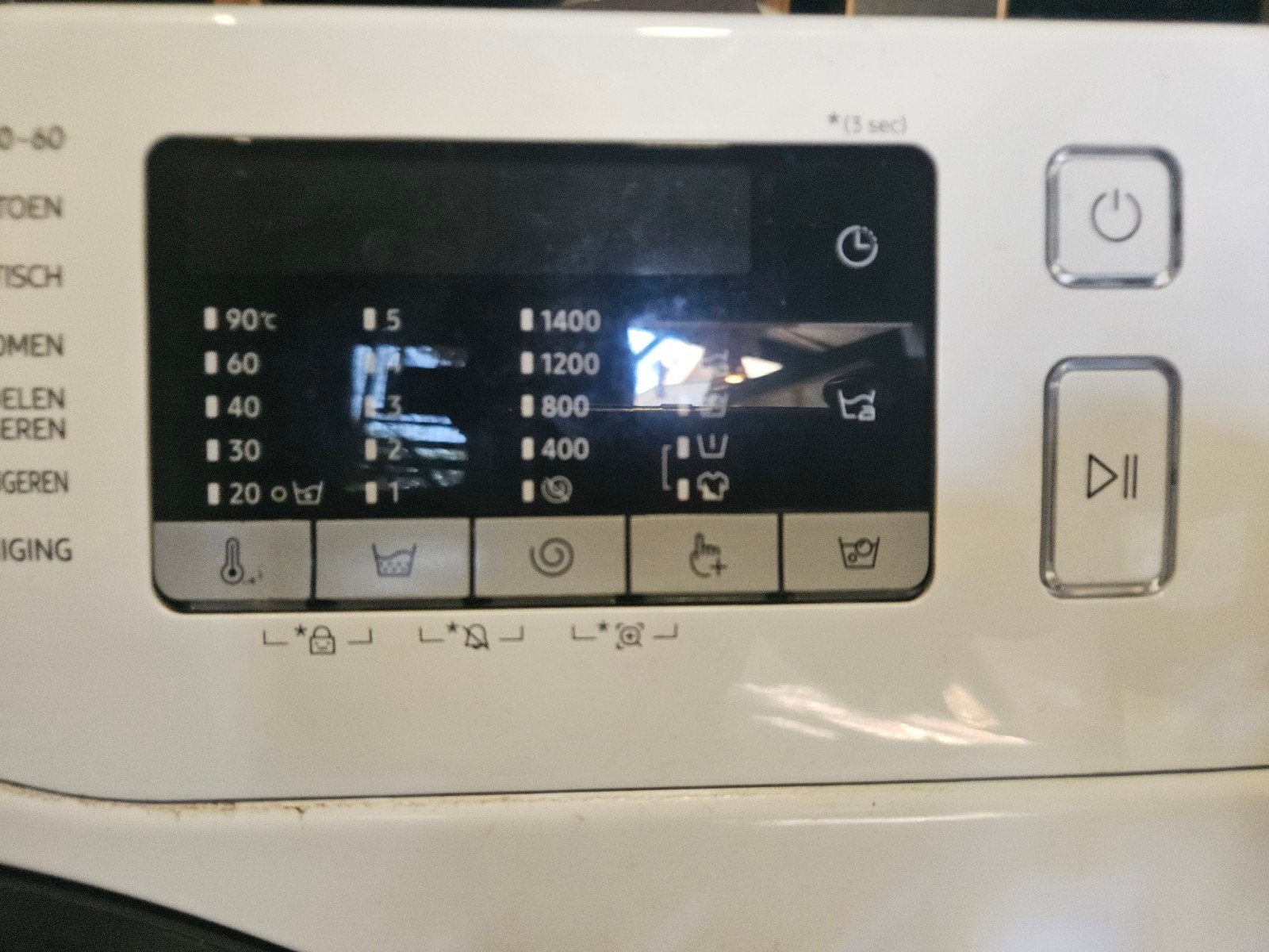Samsung ECO bubble wasmachine 9 kg, 8 tot 10 kg, Ophalen, 1200 tot 1600 toeren, 85 tot 90 cm