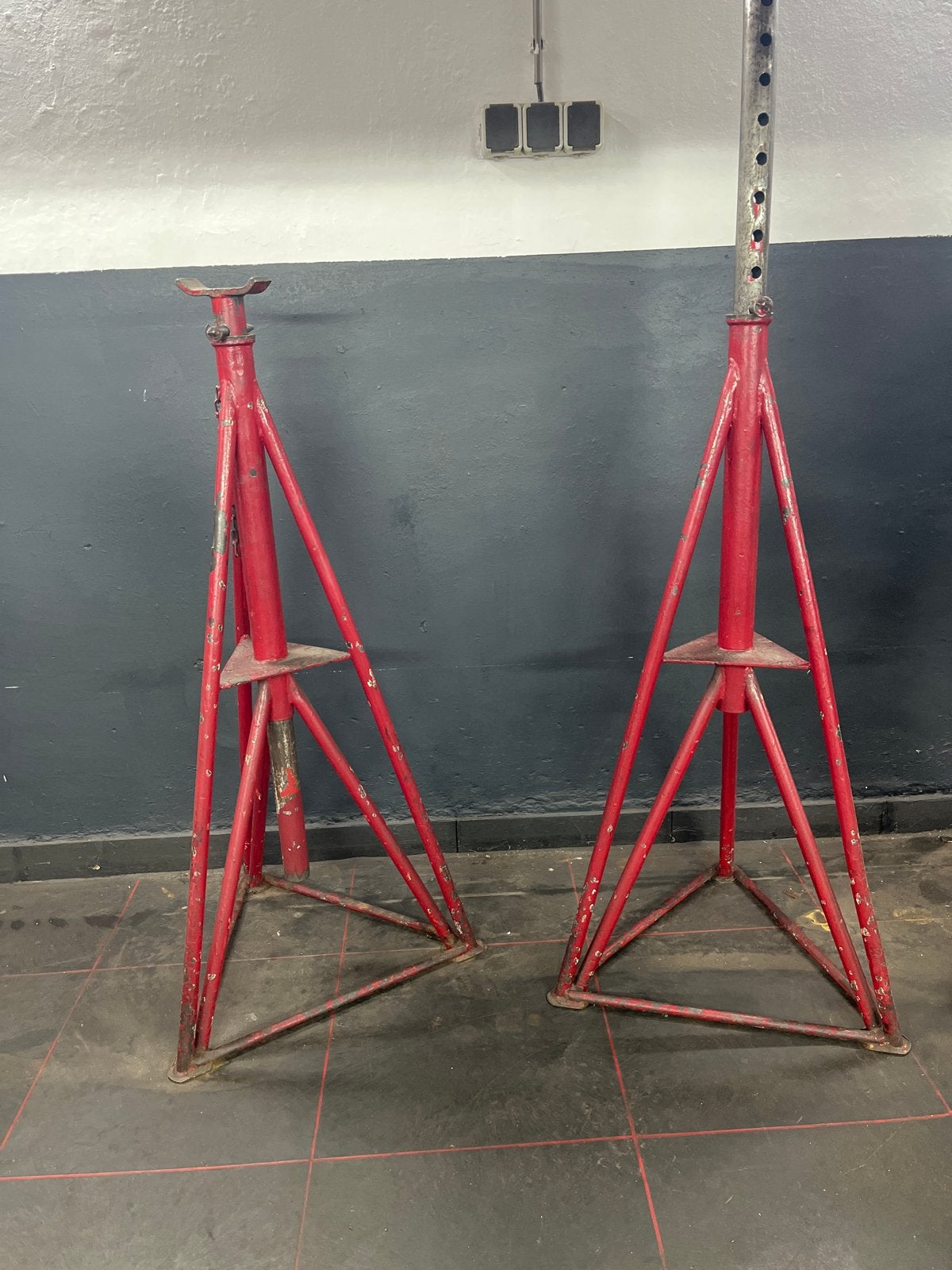 Robuuste garagekrikken - Set van 2, Ophalen, Gebruikt, Manueel, Garagekrik
