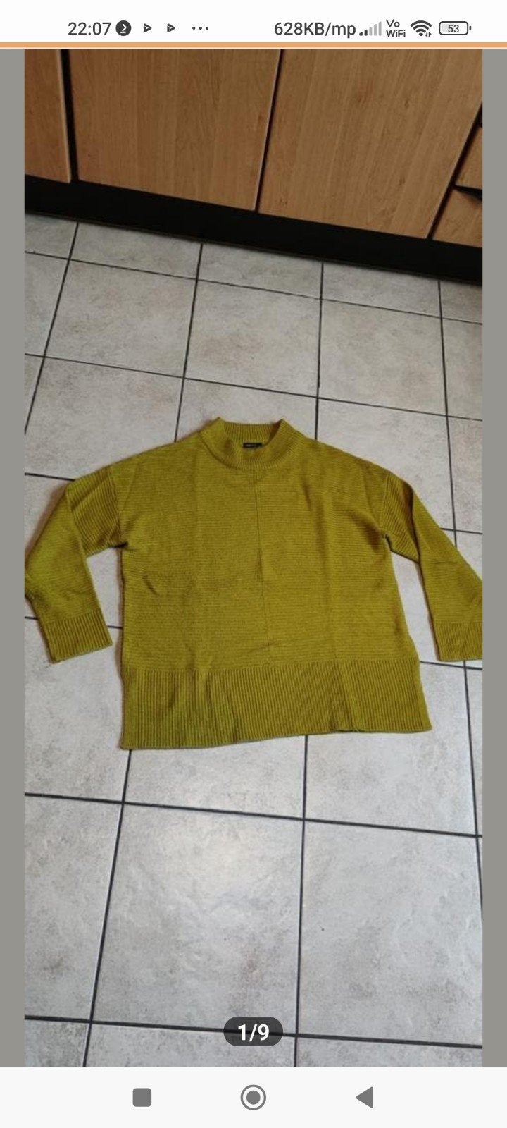 LAURA TORELLI olievgroen trui maat M, Ophalen of Verzenden, Zo goed als nieuw, Maat 38/40 (M), Blauw