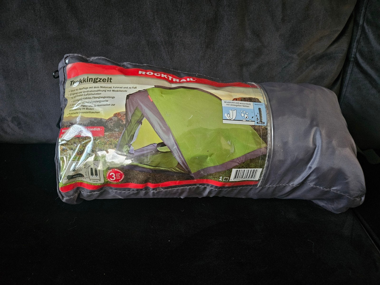 Rocktrail Trekkingtent 2 persoons - Lichtgewicht en compact, Ophalen, Zo goed als nieuw, Tot en met 2