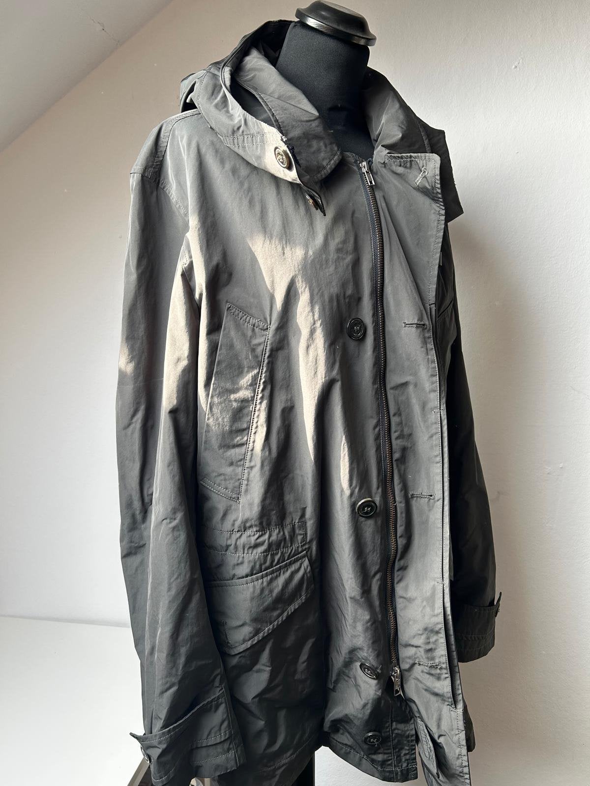 Woolrich zomerjas, Ophalen, Zo goed als nieuw, Maat 46/48 (XL) of groter, Zwart
