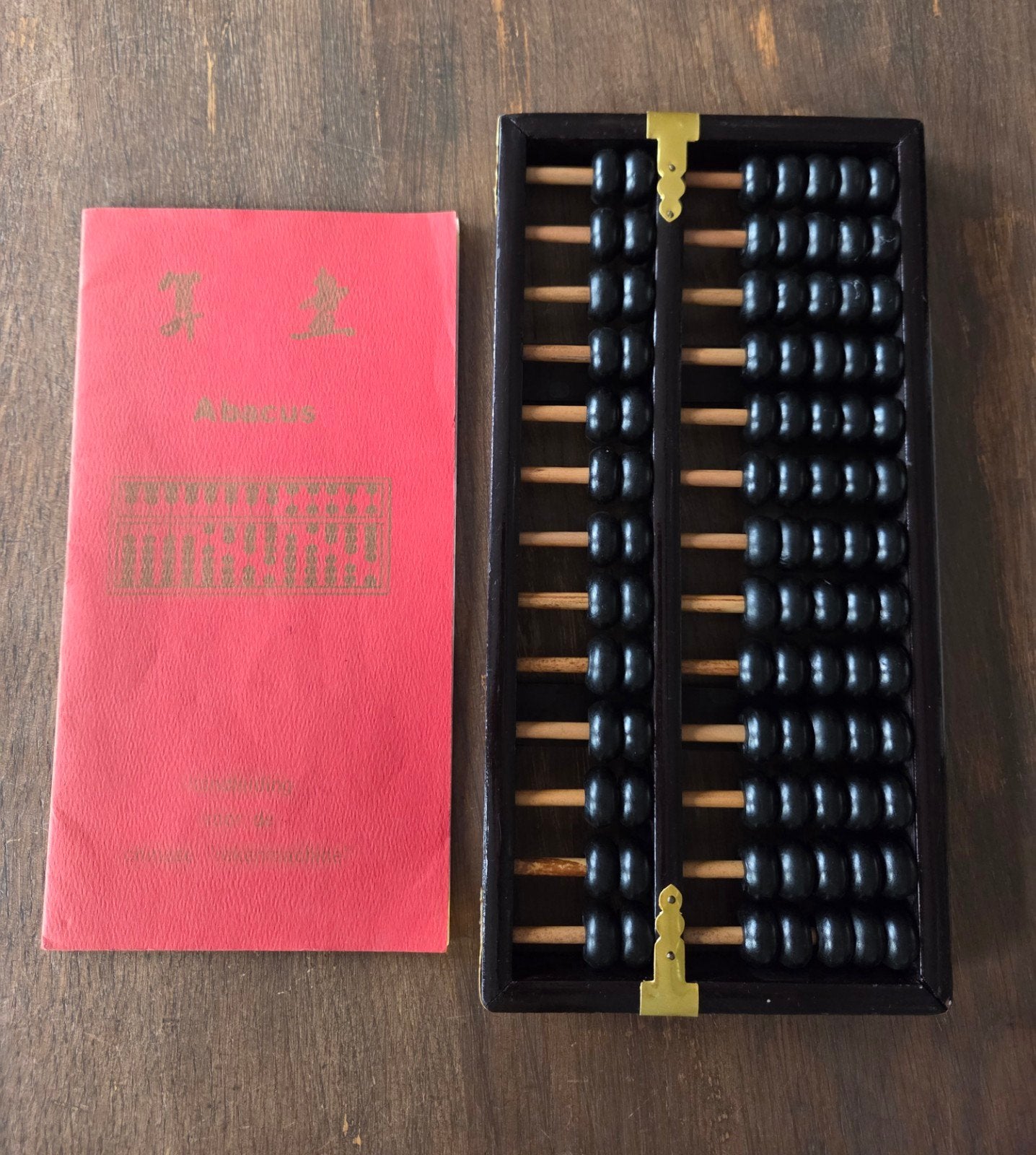 Vintage Chinees telraam (Lotus-Flower Brand) Mét boekje!, Ophalen of Verzenden