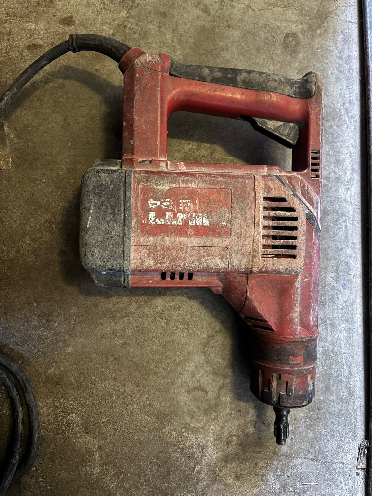 Hilti TE 24 Boorhamer - Krachtige,Betrouwbare Boormachine, Boor- en/of Breekhamer, Ophalen of Verzenden, Klopboormechanisme, Gebruikt