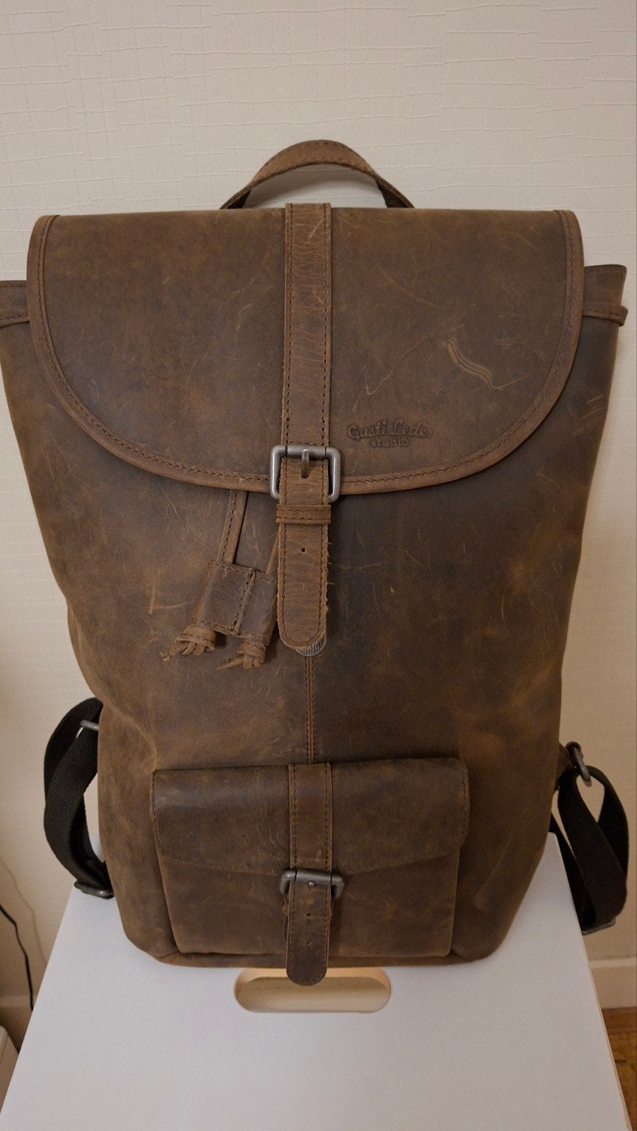 Heren rugzak, merk Gusti Leer, type Nolan, Nieuw, 25 tot 40 cm, Nieuw, Ophalen of Verzenden, Waterdicht