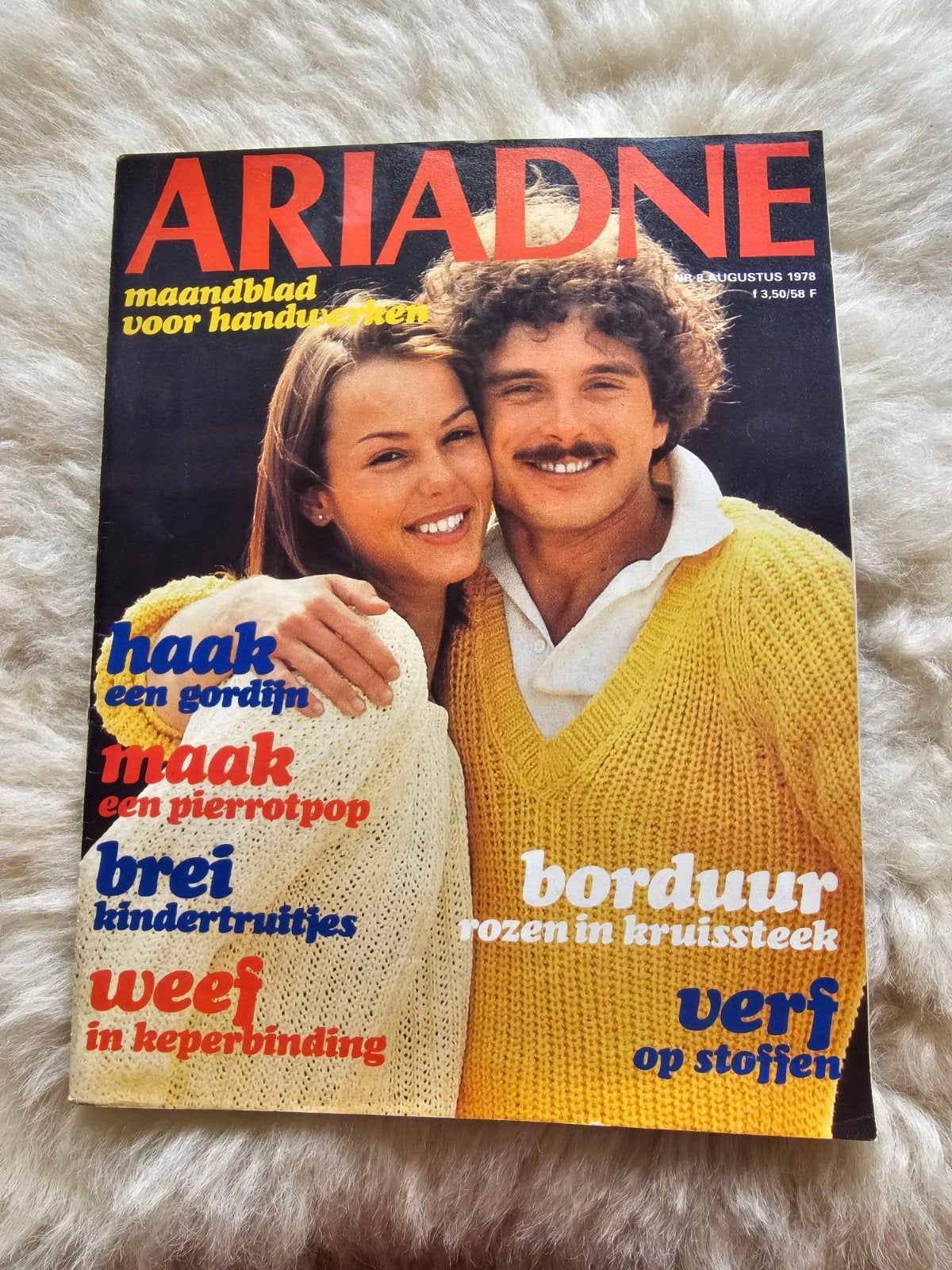 Vintage handwerk tijdschrift Ariadne Nr 8. 1978, Ophalen of Verzenden, 1980 tot heden, Tijdschrift