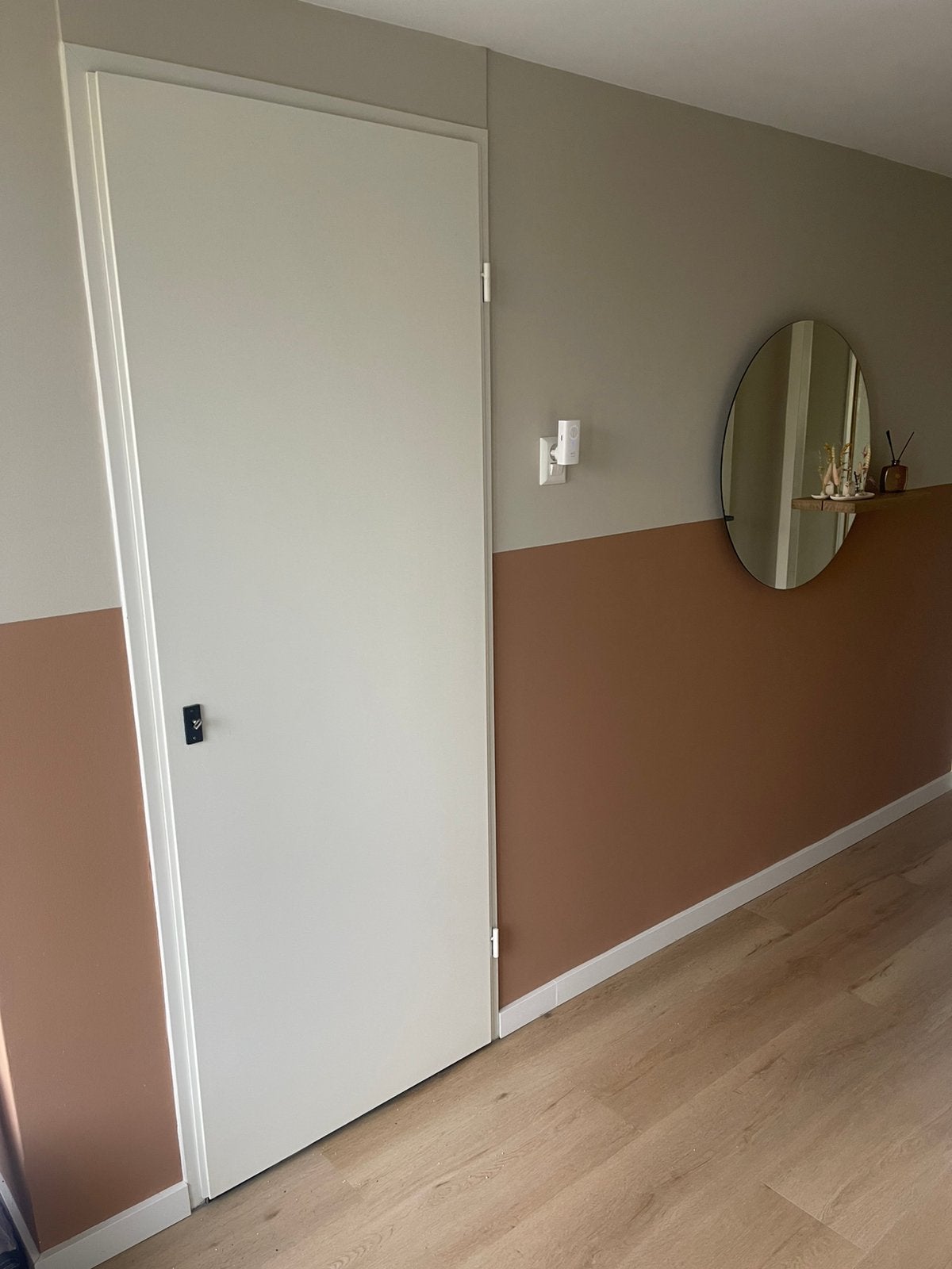 Opdekdeur rechtsdraaiend 73x201,5, Doe-het-zelf en Verbouw, Deuren en Horren, Minder dan 80 cm, Binnendeur, Ophalen of Verzenden