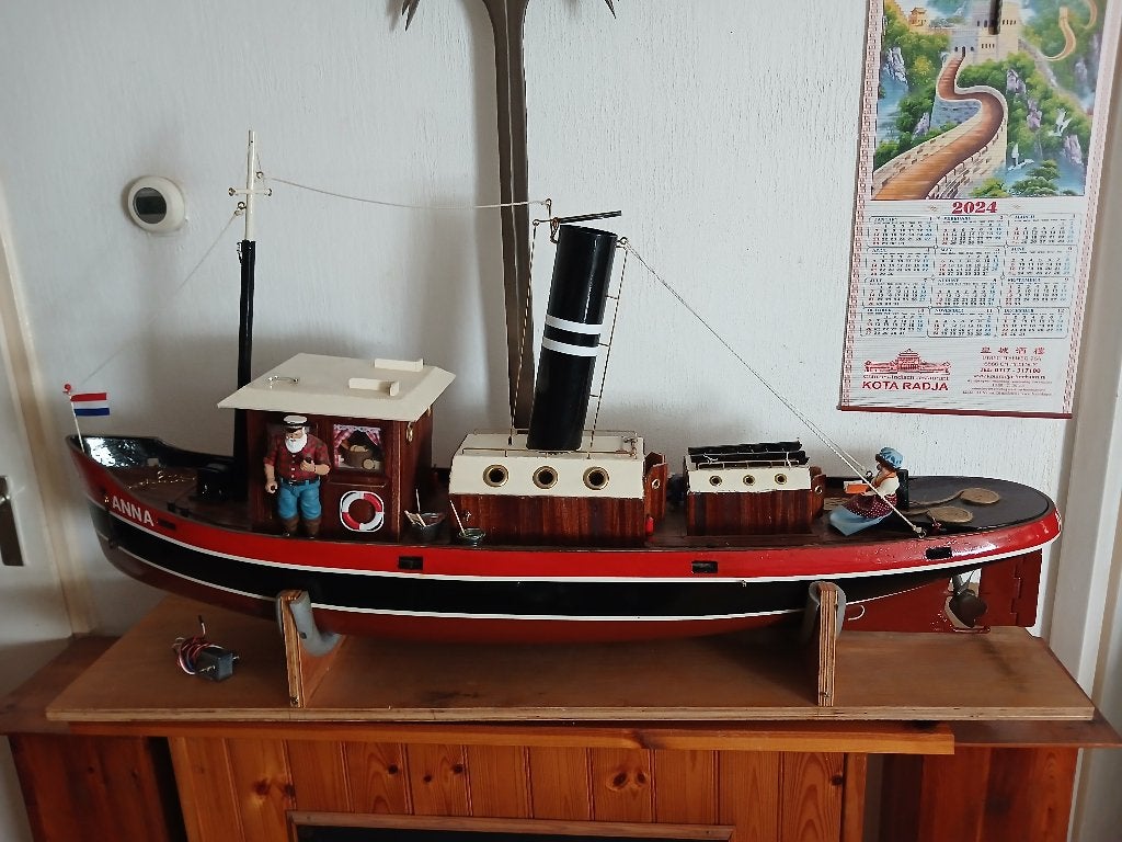 Zeer mooie RC Havensleper Anna. Inc Extra s, Ophalen, Zo goed als nieuw, Groter dan 1:32, Overige merken