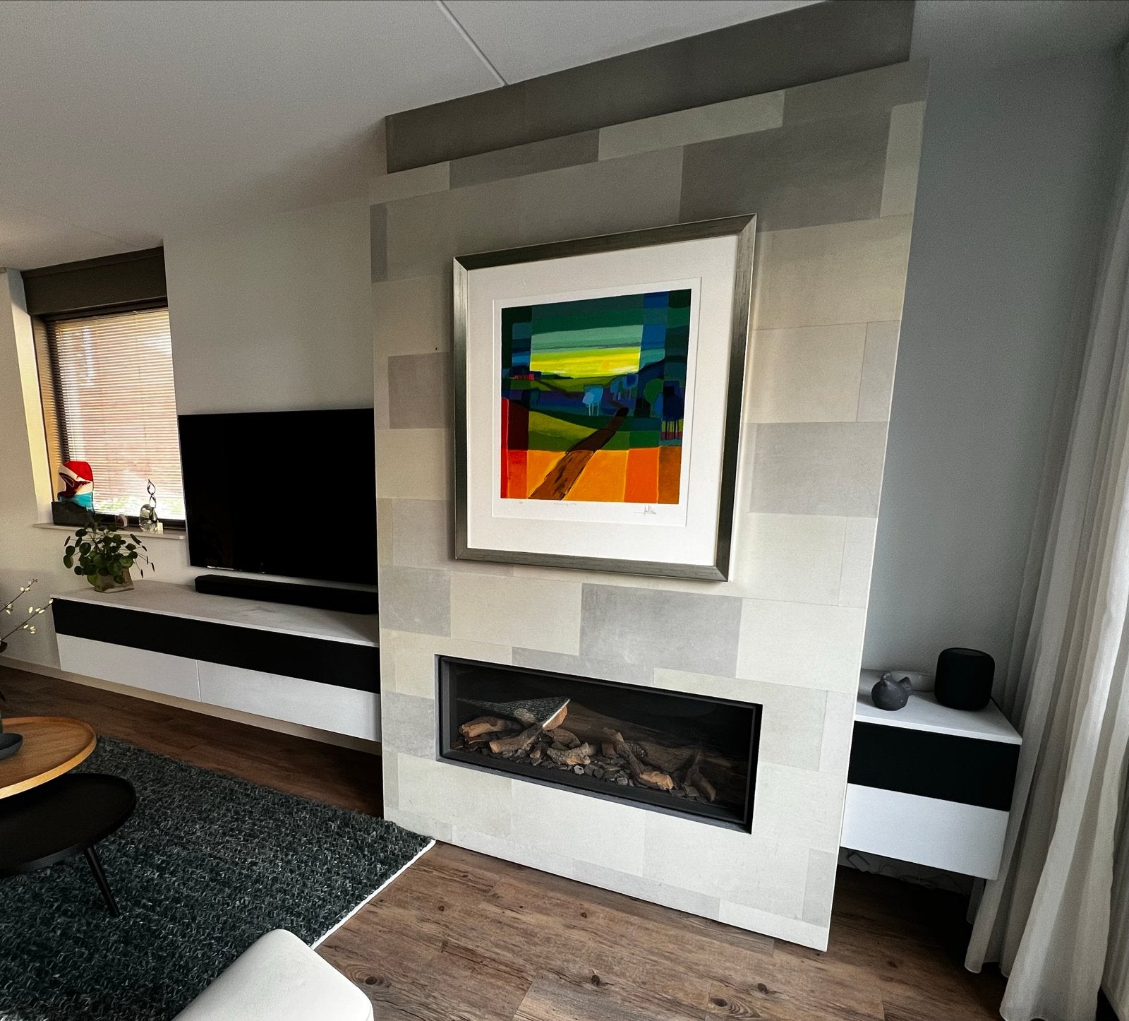 Bellfires Horizon Bell Medium 3 gashaard, Ophalen, Gebruikt, Inbouwhaard, Gashaard