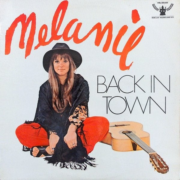 LP - Melanie (2) – Back In Town, LP, Gebruikt, Ophalen of Verzenden, Poprock