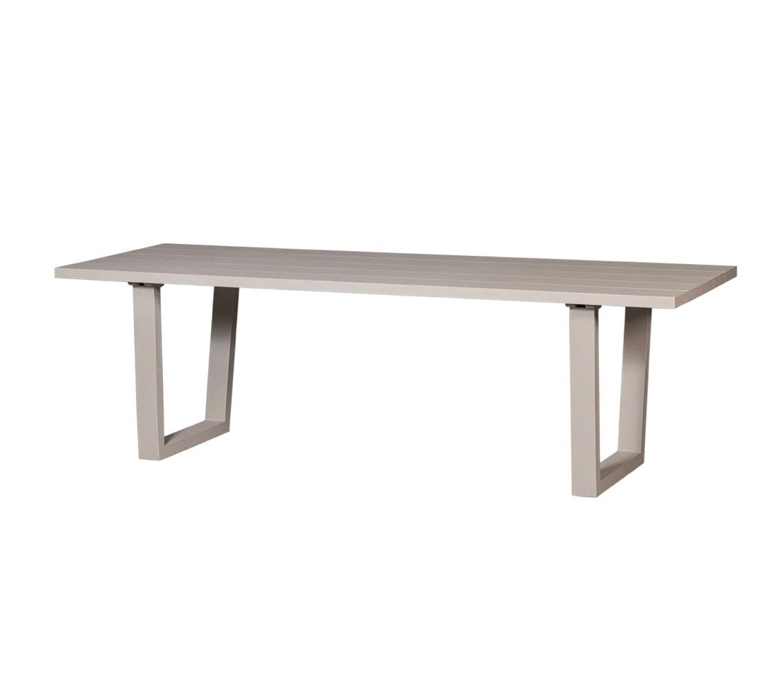 Moderne aluminium tuintafel – 240 cm, Ophalen, 200 cm of meer, 50 tot 100 cm, Zo goed als nieuw