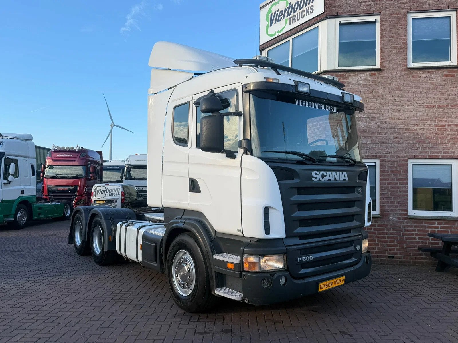 Scania R500 V8 P500 6X4 / Retarder / 3-Pedals / Big axle / E, Auto's, Automaat, Achterwielaandrijving, Scania, Elektrische ramen
