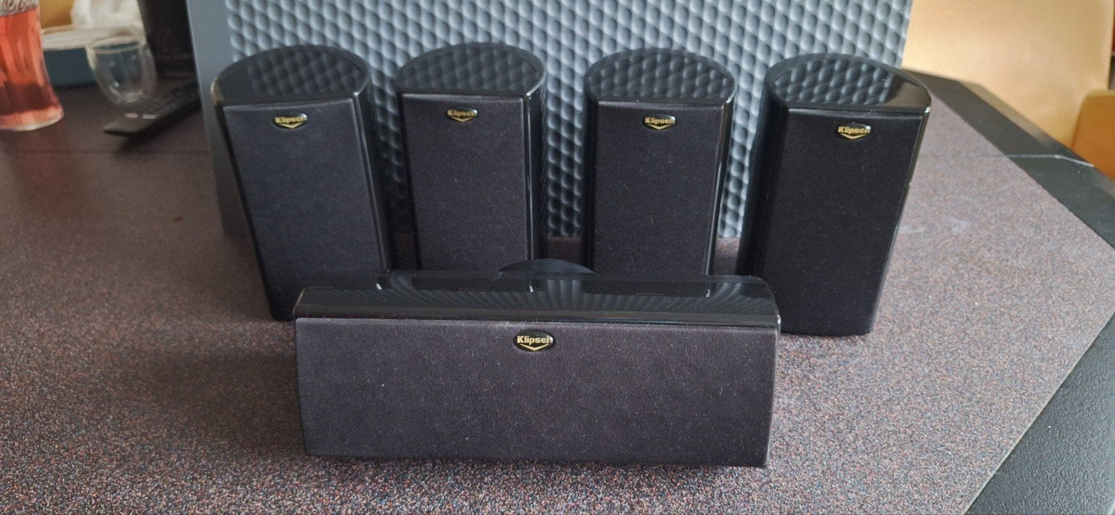 Denon Receiver & Klipsch 5.1 Speakerset, Gebruikt, 70 watt of meer, 5.1-systeem, Overige spelers