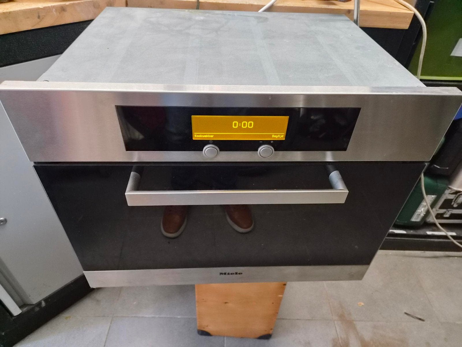 Miele DG 4060 EDST Stoomoven - Zo goed als nieuw, 45 tot 50 cm, Ophalen of Verzenden, Inbouw, Miele