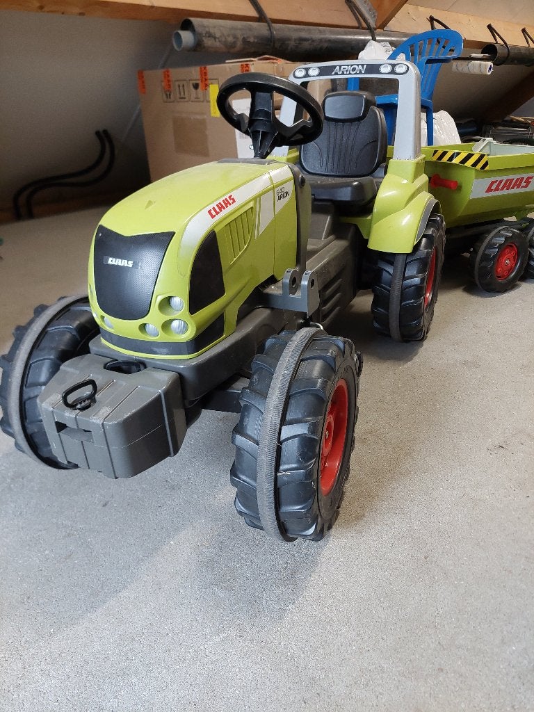 Claas traptractor met kiepwagen - Zo goed als nieuw, Ophalen, Zo goed als nieuw