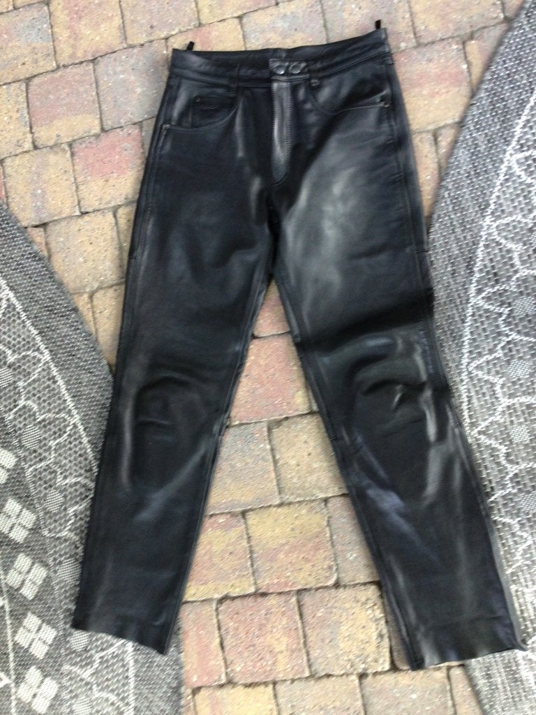 Leren motorbroek, Broek | leer, Difi, Ophalen of Verzenden, Dames