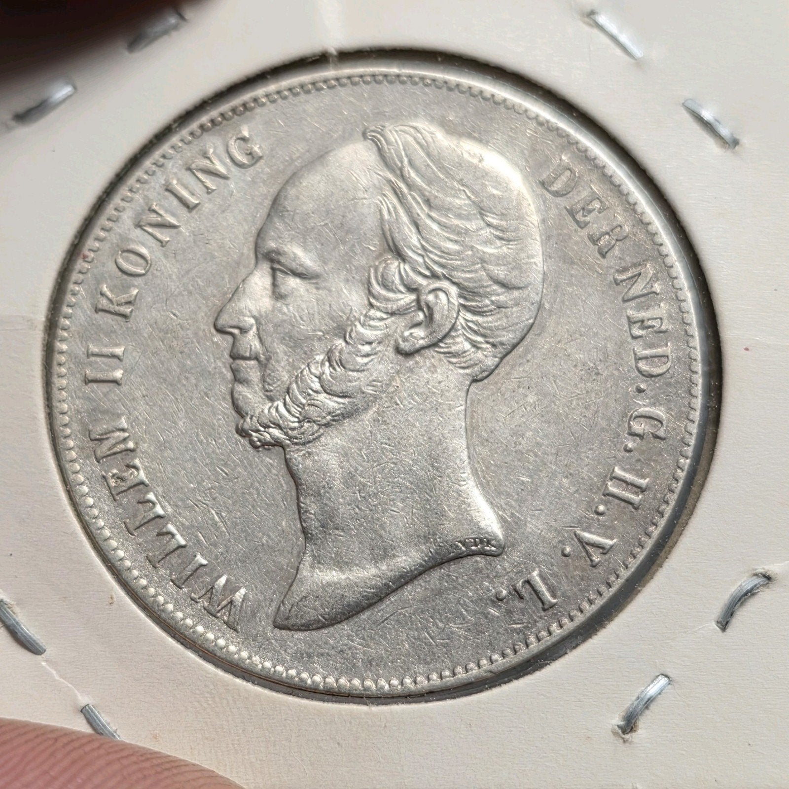 Rijksdaalder 1849 Nederland, Verzenden, Zilver, Losse munt, 2½ gulden