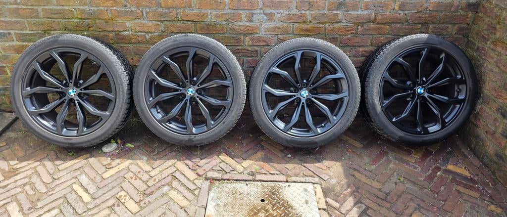 BMW X3M X3 G01 20 inch velgen met banden 245/45R20, Auto-onderdelen, Banden en Velgen, Ophalen, Banden en Velgen, Winterbanden
