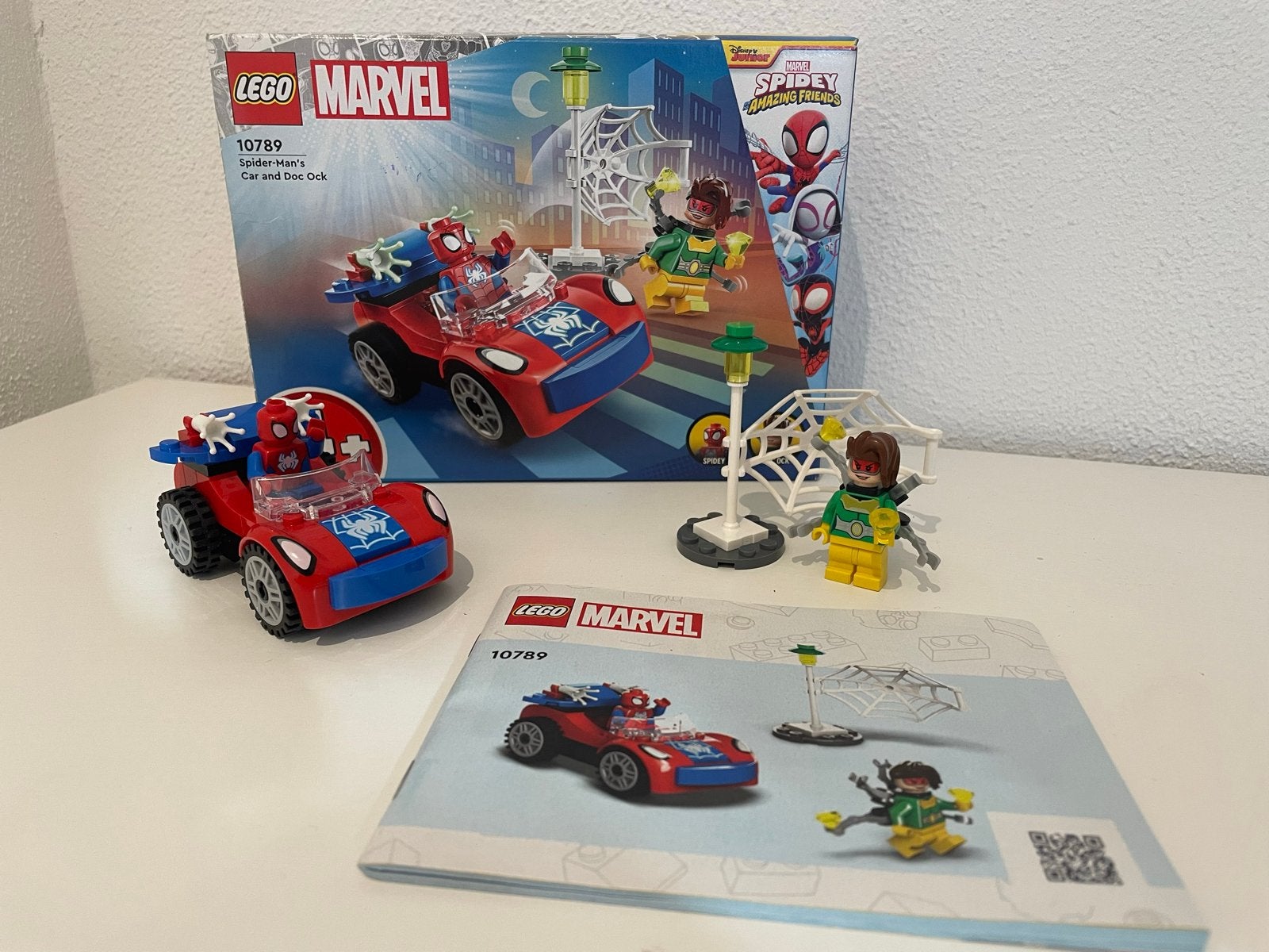 LEGO 10789 - Marvel Spider-Man's Auto en Doc Ock, Ophalen of Verzenden, Zo goed als nieuw, Overige merken