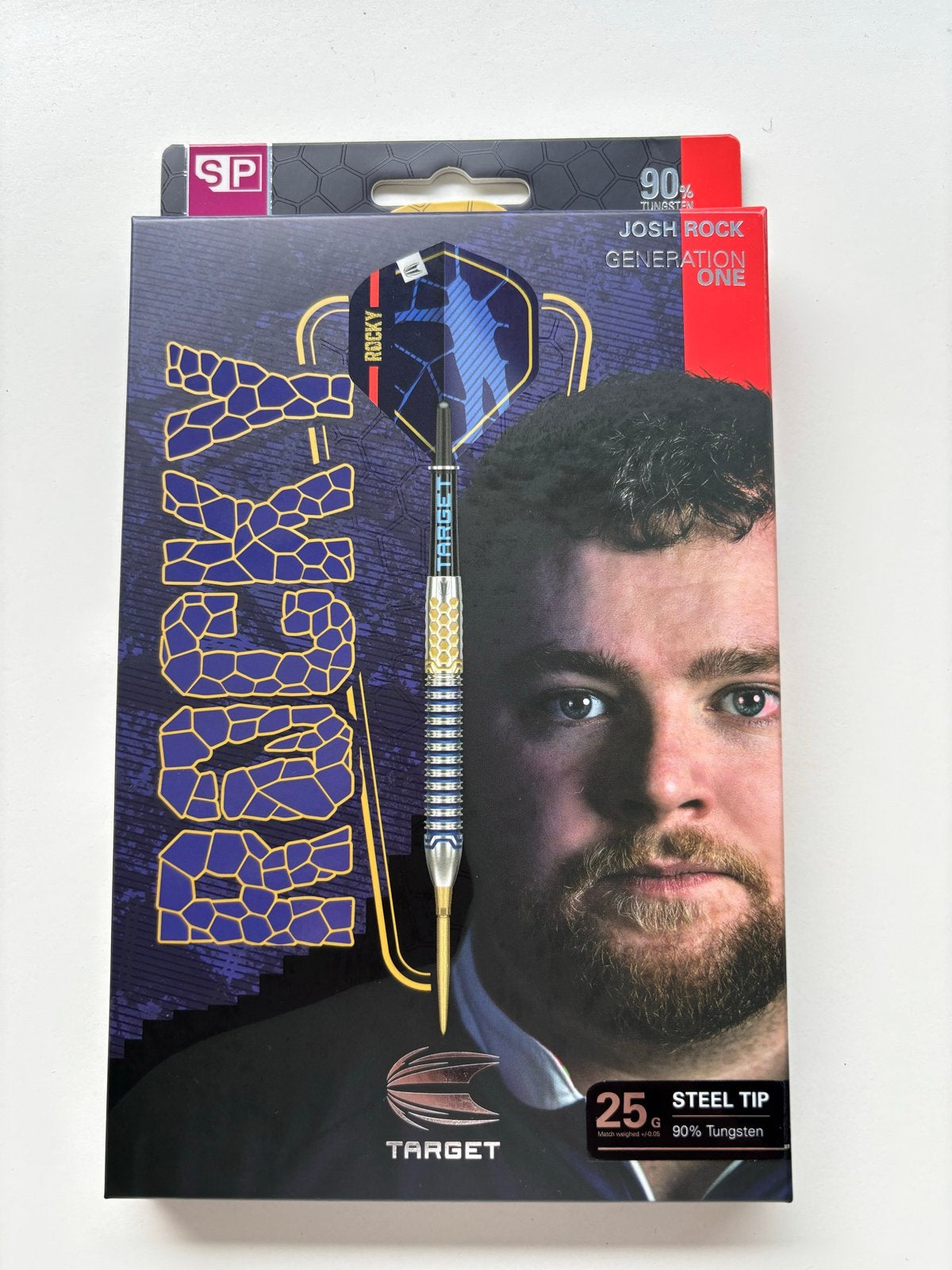 Target Darts Josh Rock Generation One Darts 25g, Sport en Fitness, Darts, Ophalen of Verzenden, Nieuw, Pijlen