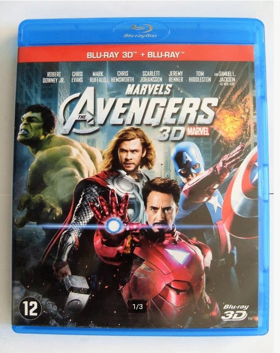 The Avengers 2D & 3D (originele blu-rays), Cd's en Dvd's, Blu-ray, Zo goed als nieuw, Science Fiction en Fantasy, 3D, Ophalen of Verzenden