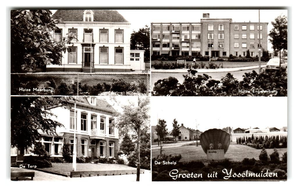 IJsselmuiden, Groeten uit IJsselmuiden, Verzenden, 1960 tot 1980, Ongelopen, Overijssel