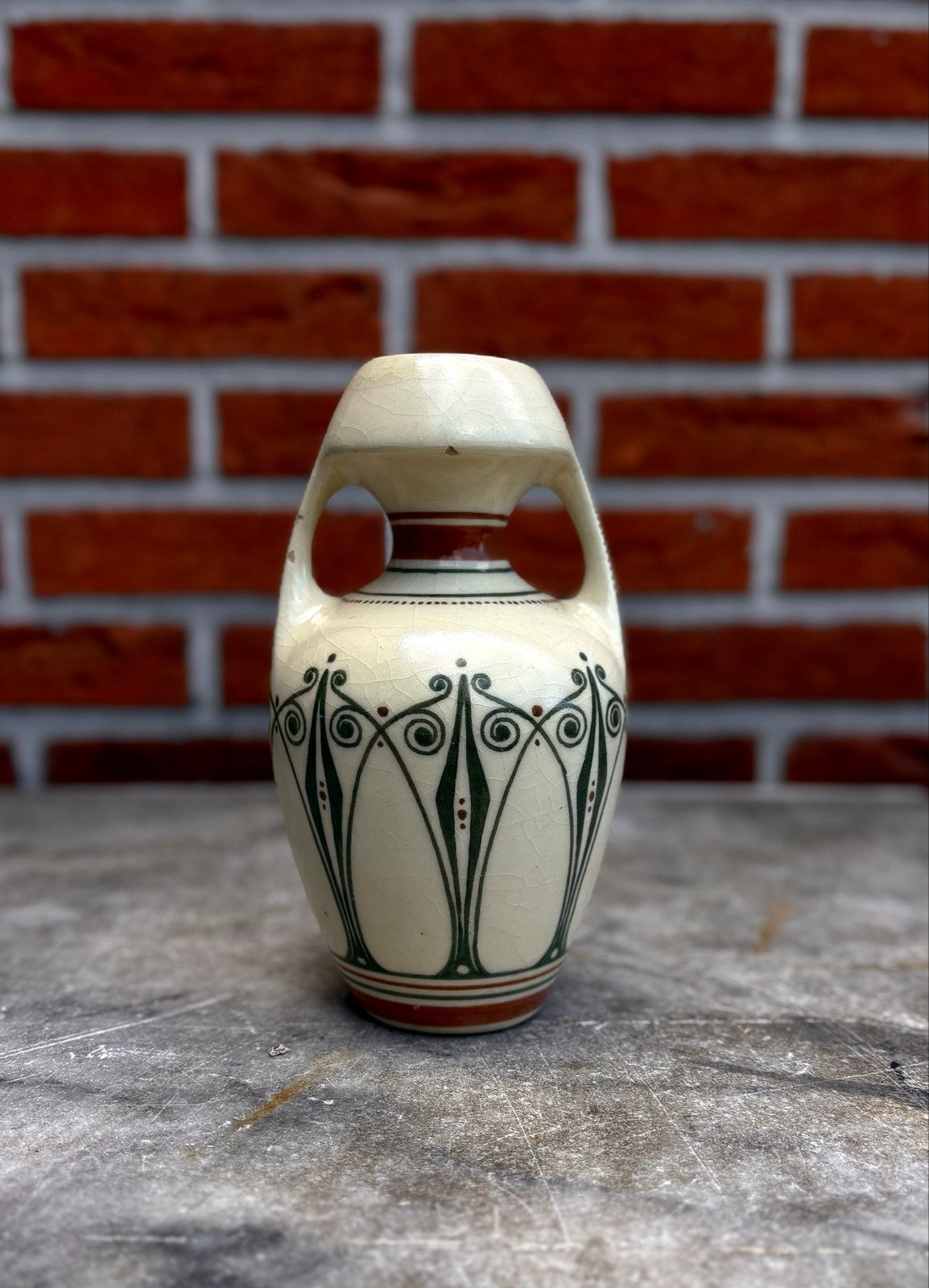 Bert Nienhuis voor De Distel Jugendstil Vaas, Antiek en Kunst, Ophalen of Verzenden