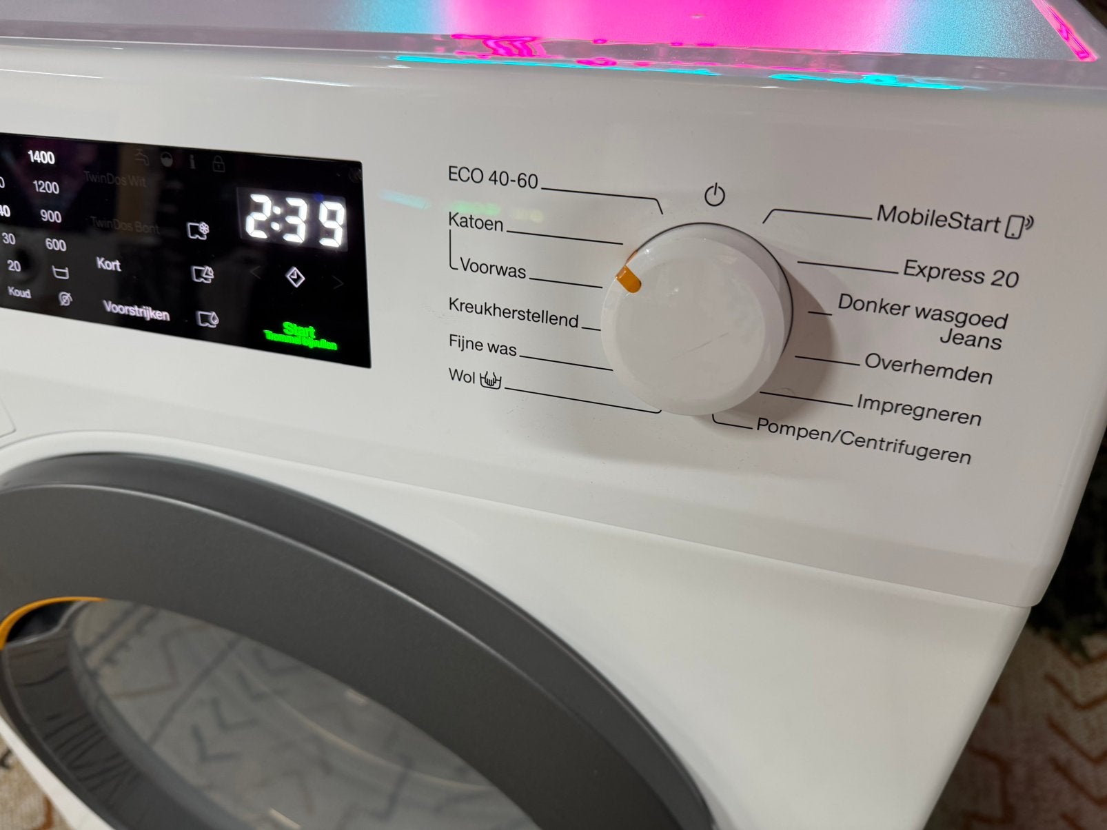 Foto 5 van Miele W1 TwinDos WiFi 8kg Wasmachine (Gratis Bezorgen)