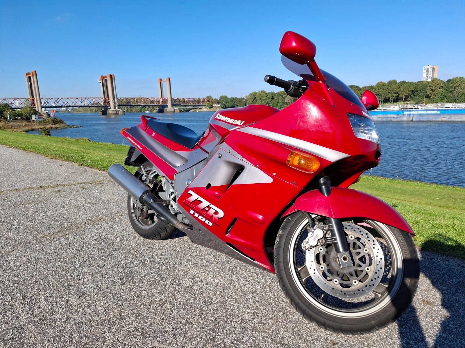 Mooie originele ZZR 1100 bj 1990