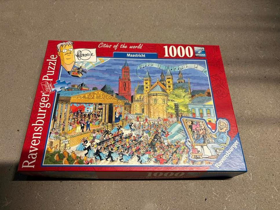 Ravensburger puzzel andre Rieu 1000 stukjes, Ophalen of Verzenden, 500 t/m 1500 stukjes, Gebruikt, Legpuzzel