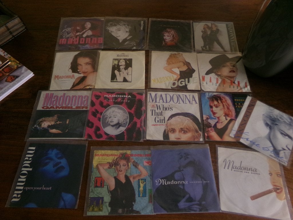 Verzameling van 17 singles van Madonna ( zie Foto's ), Ophalen of Verzenden