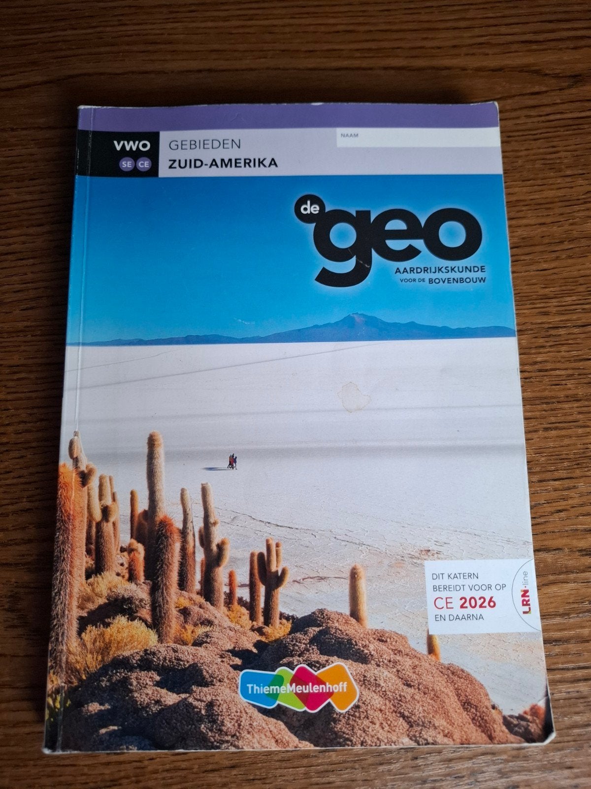 De Geo aardrijkskunde ,gebieden Zuid-Amerika, vwo se ce, Gelezen, VWO, ThiemeMeulenhoff, Ophalen of Verzenden