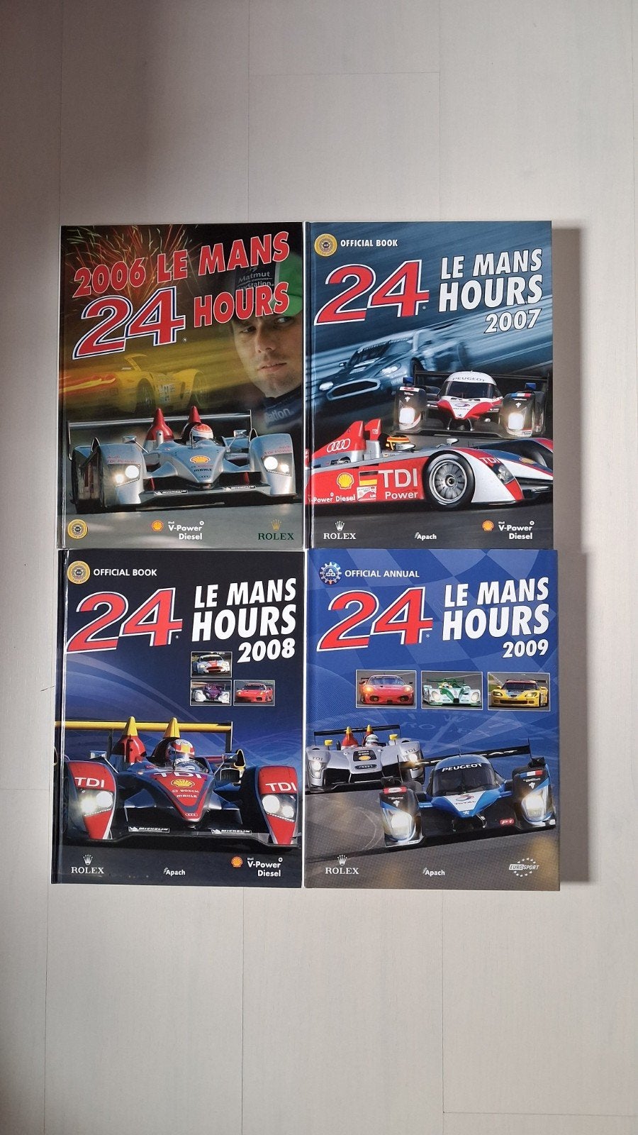 le mans 24 hours jaarboeken engels 2006 tm 2009 Autosport, Boeken, Ophalen of Verzenden, Zo goed als nieuw, Algemeen