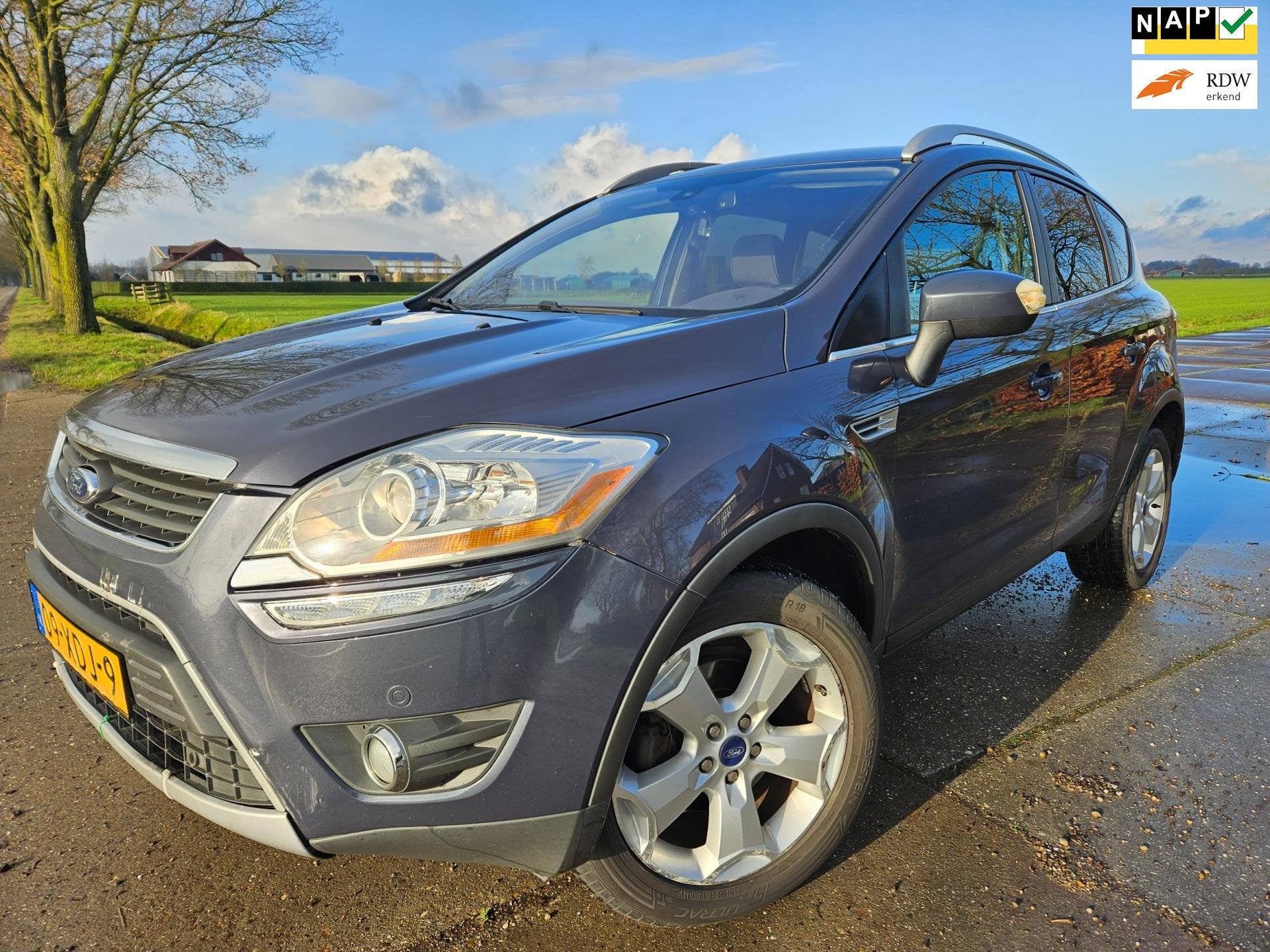 Ford Kuga 2.0 TDCi Titanium S 4 WD ( 4x4)/ automaat/ clima/, Auto's, Ford, Automaat, Euro 5, 15 km/l, Gebruikt