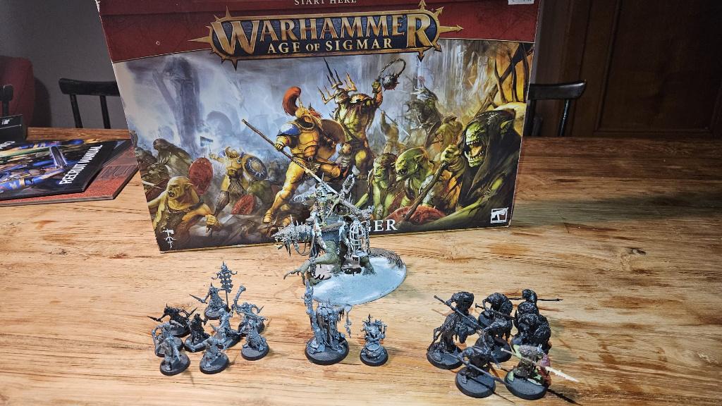 Age of Sigmar Kruleboyz Partij – Onbeschilderd / In Prime, Ophalen, Zo goed als nieuw, 1:35 tot 1:50