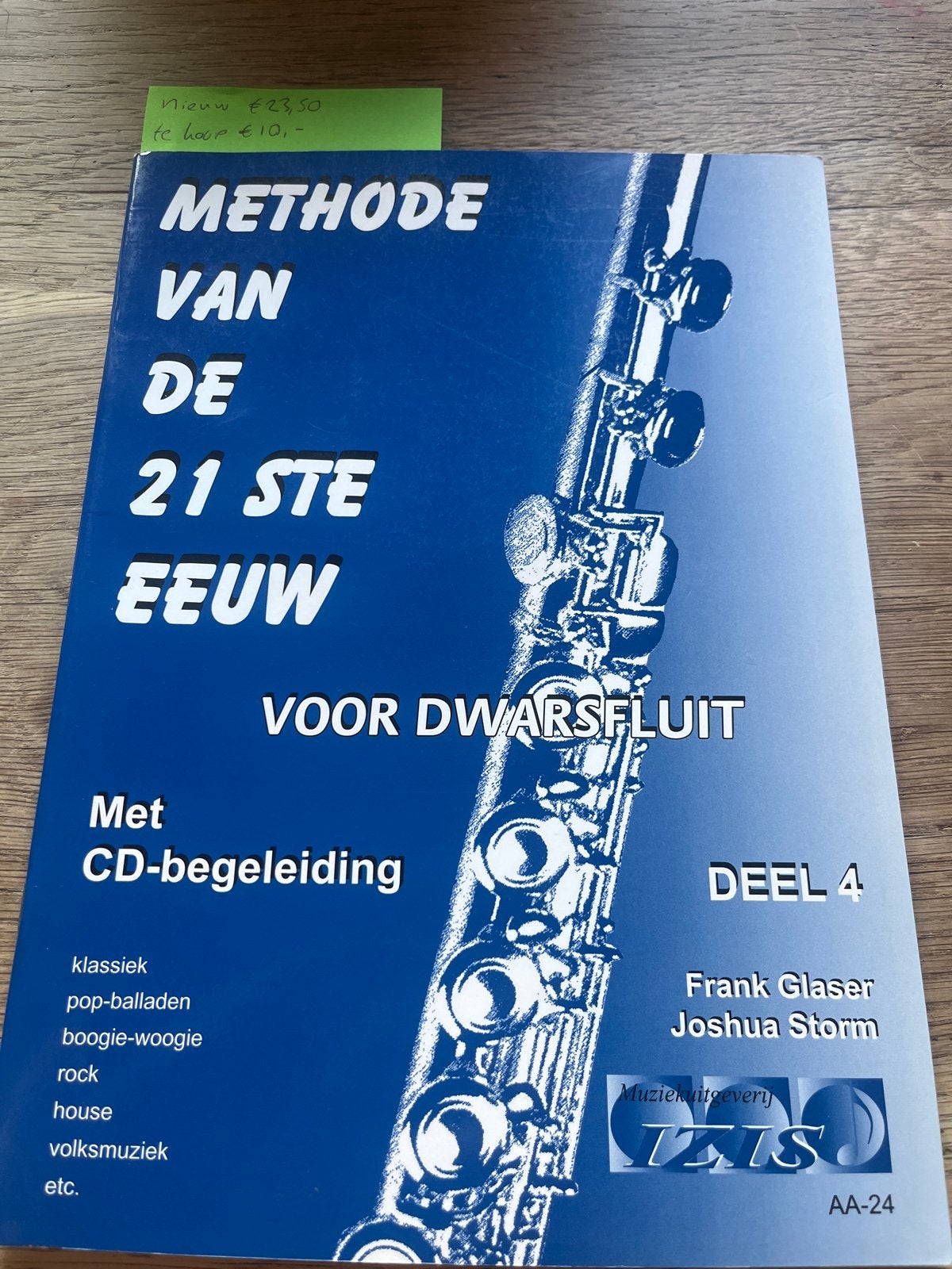 Methode van de 21ste Eeuw voor Dwarsfluit Deel 4 + CD, Ophalen of Verzenden, Zo goed als nieuw