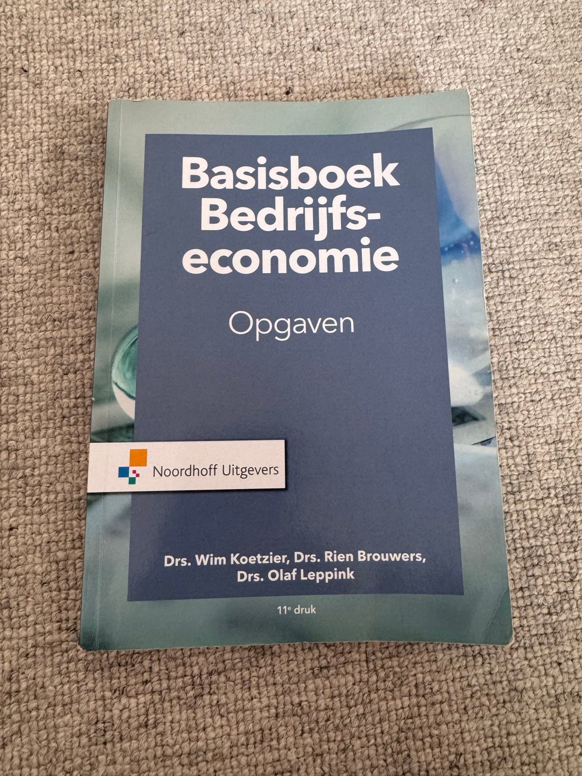 Basisboek Bedrijfseconomie Opgaven - 11e druk 9789001889159, Ophalen of Verzenden, Gamma, Zo goed als nieuw, HBO